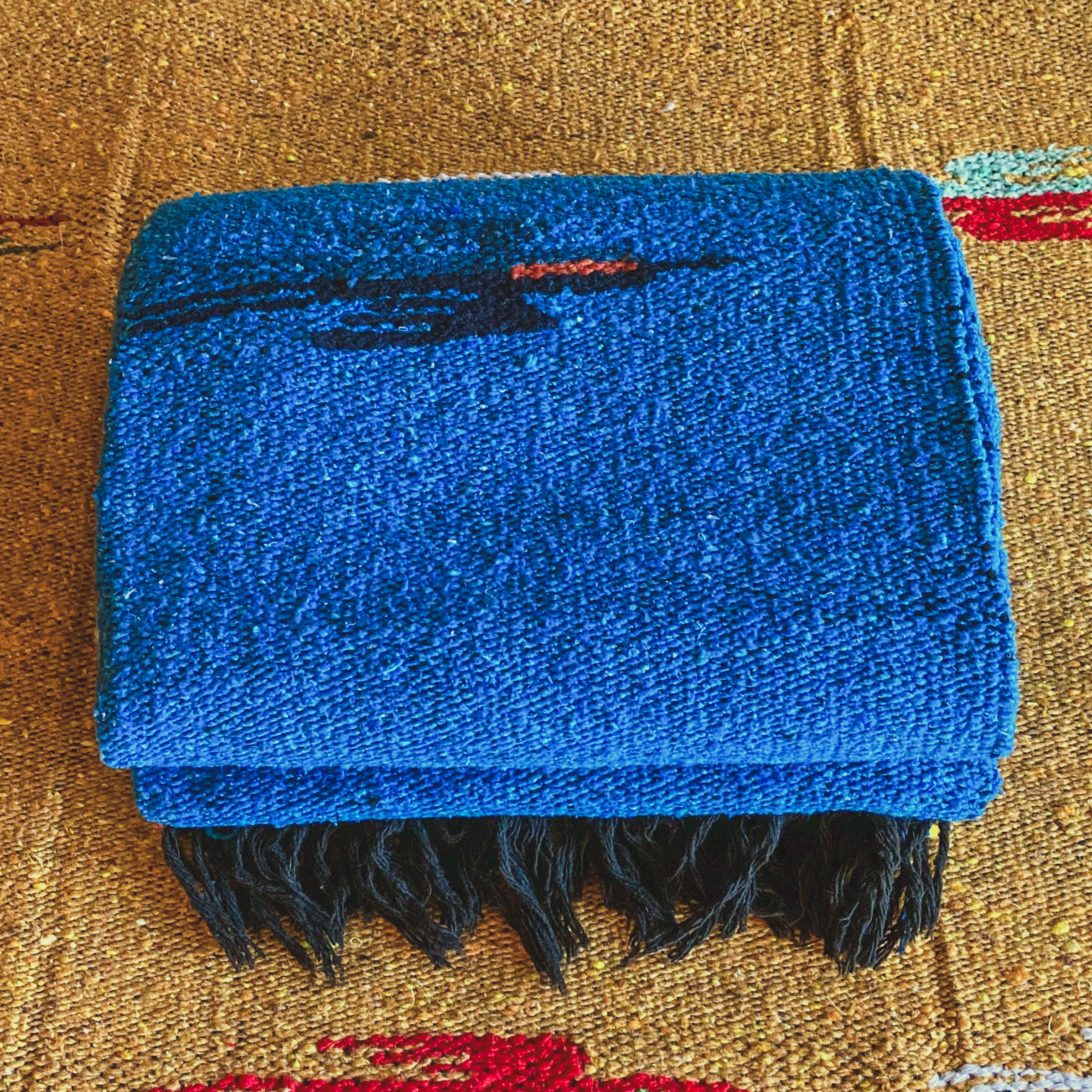Ocean Blue Thunderbird Blanket