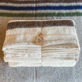 The Santa Fe Brushed Wool Blanket – Off-White Tailored Trim