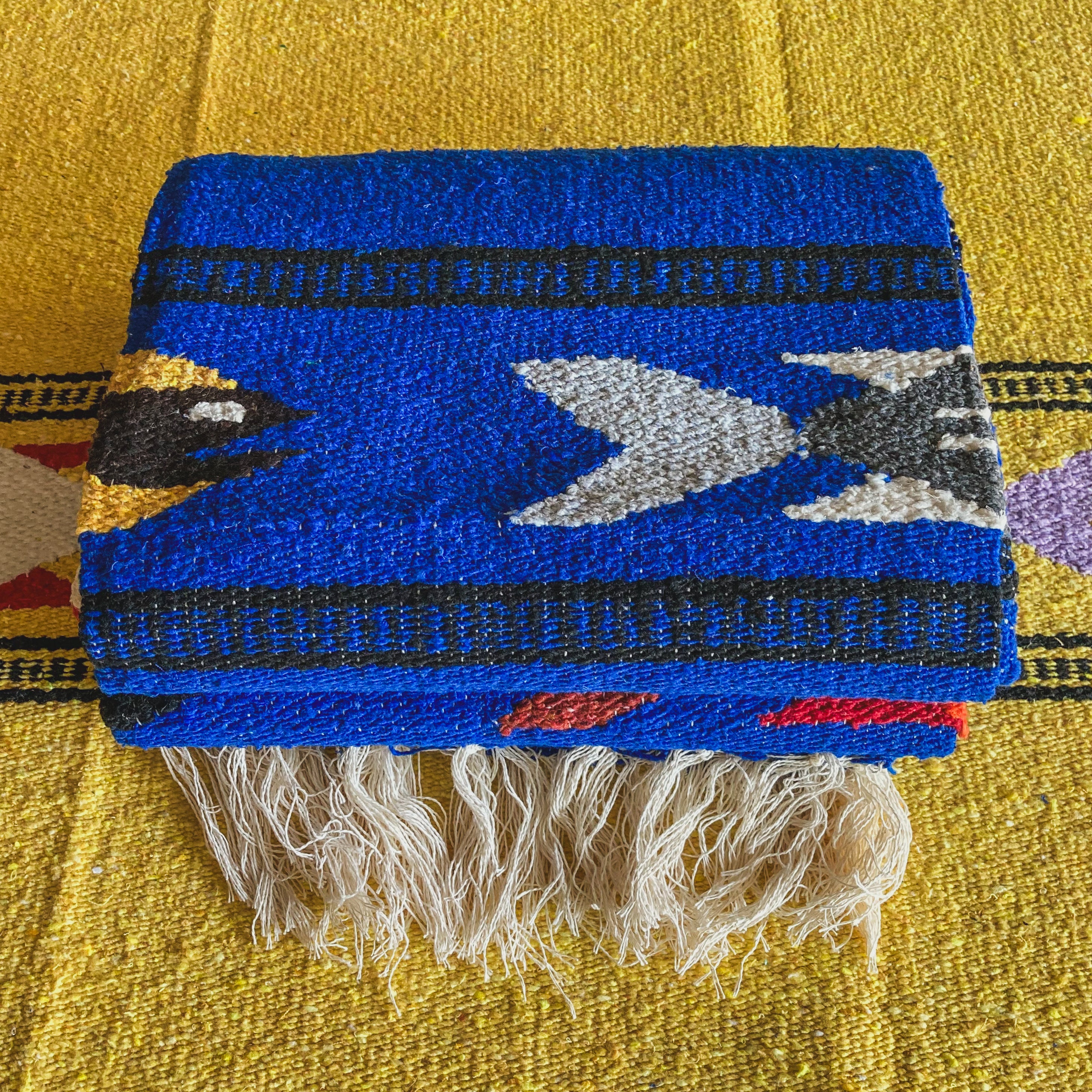 Blue Fish Design Blanket