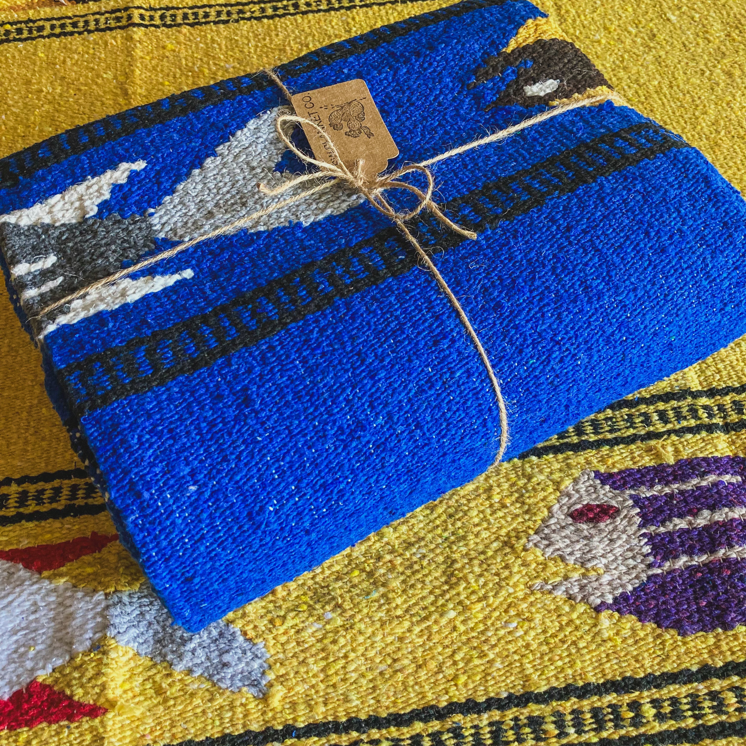 Blue Fish Design Blanket
