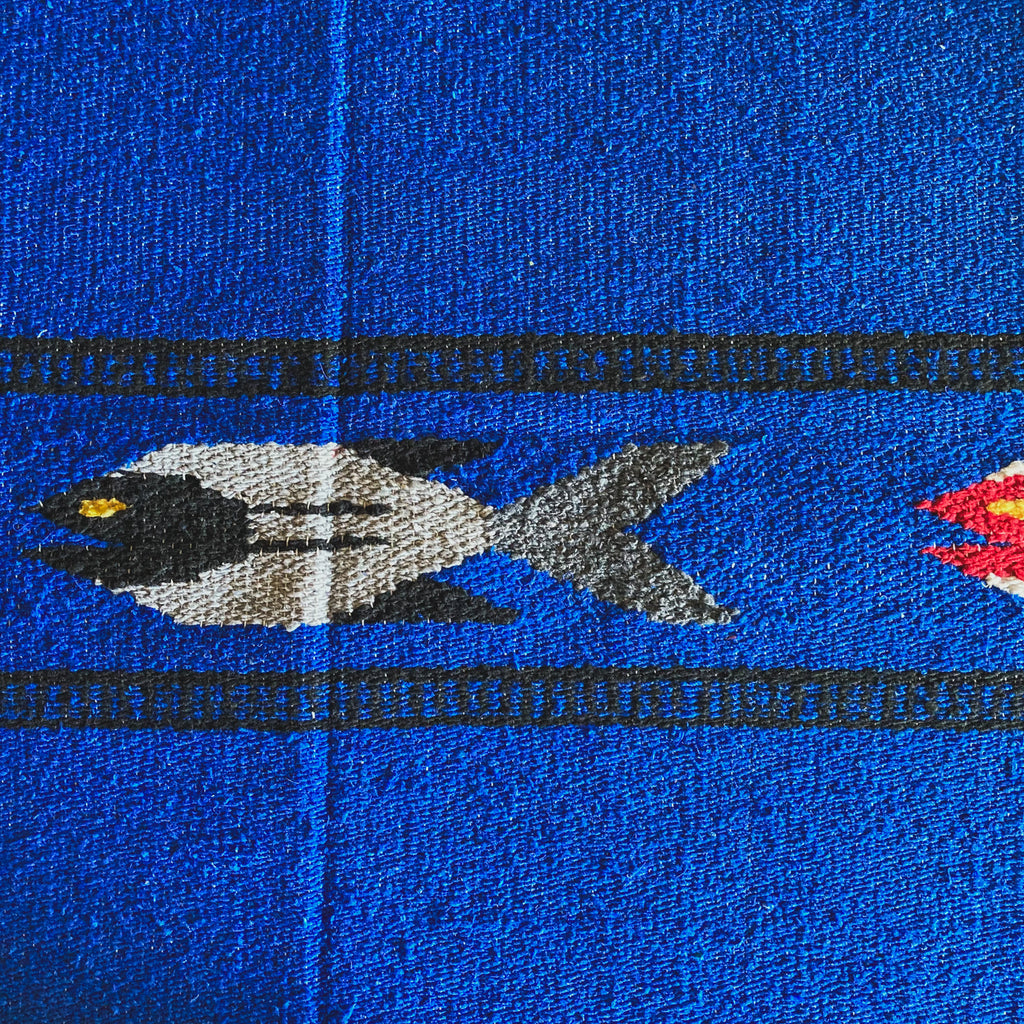 Blue Fish Design Blanket