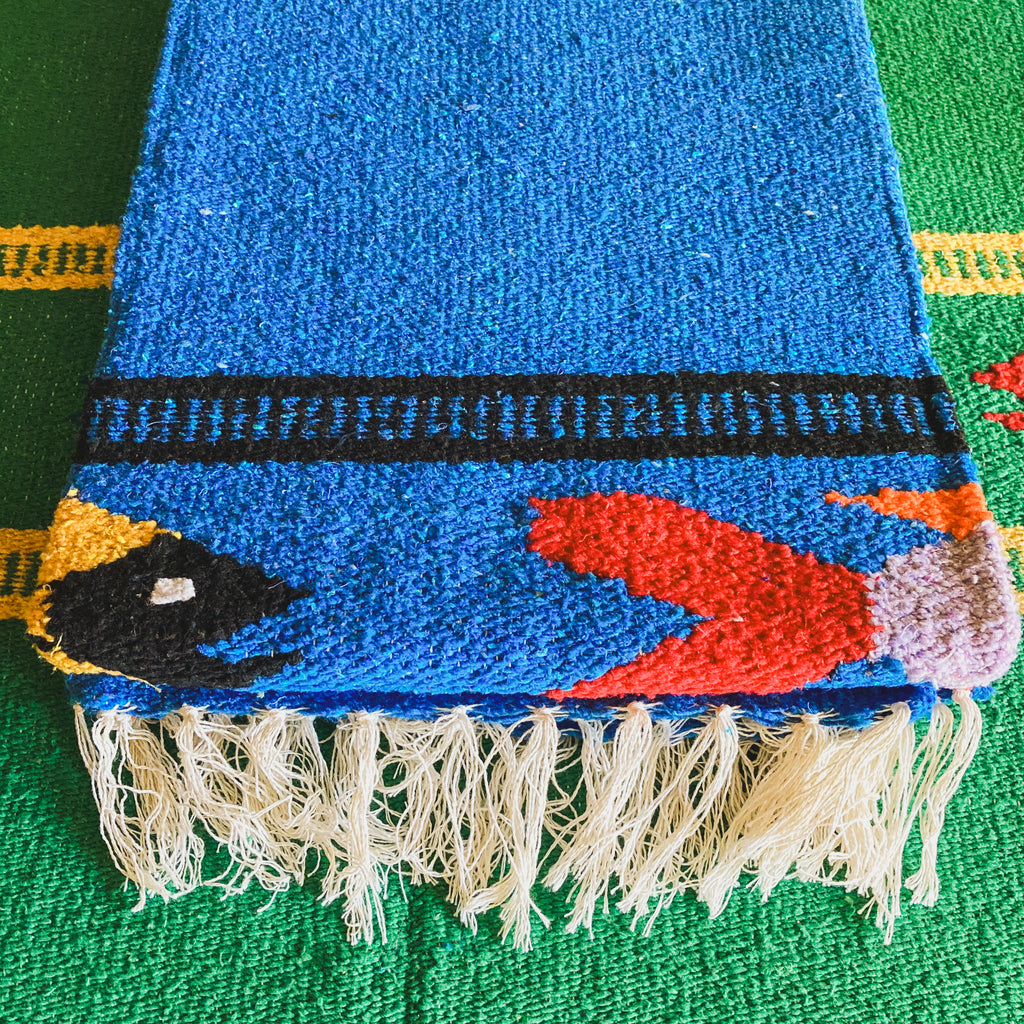 Ocean Blue Fish Design Blanket