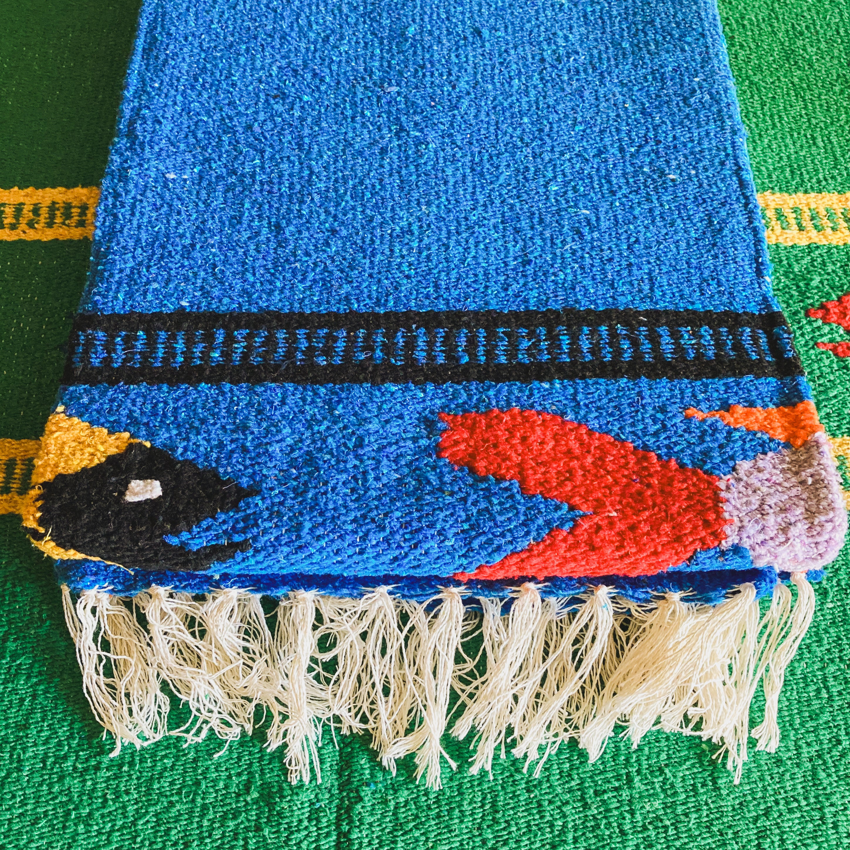 Ocean Blue Fish Design Blanket