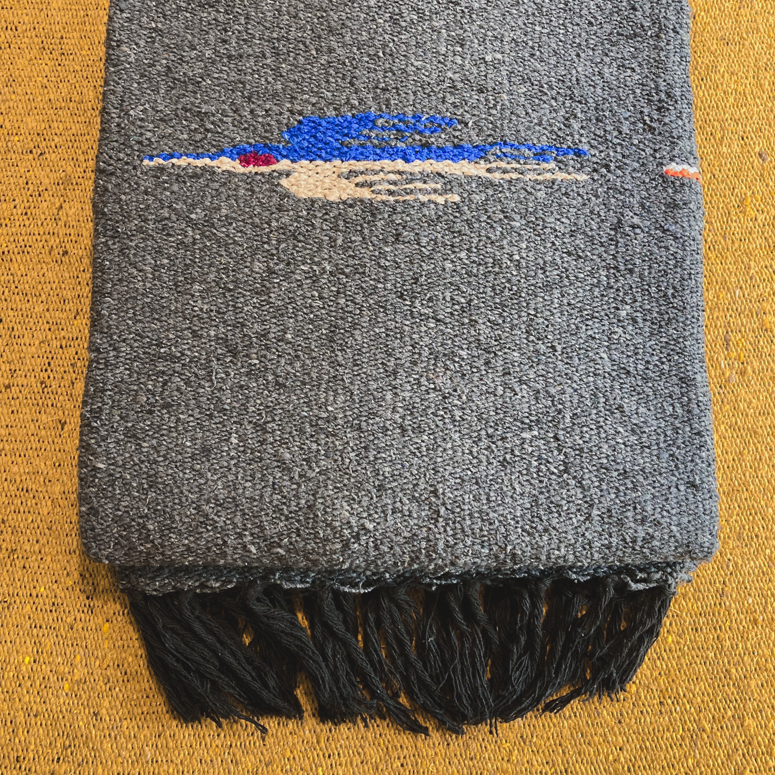 Charcoal Thunderbird Blanket