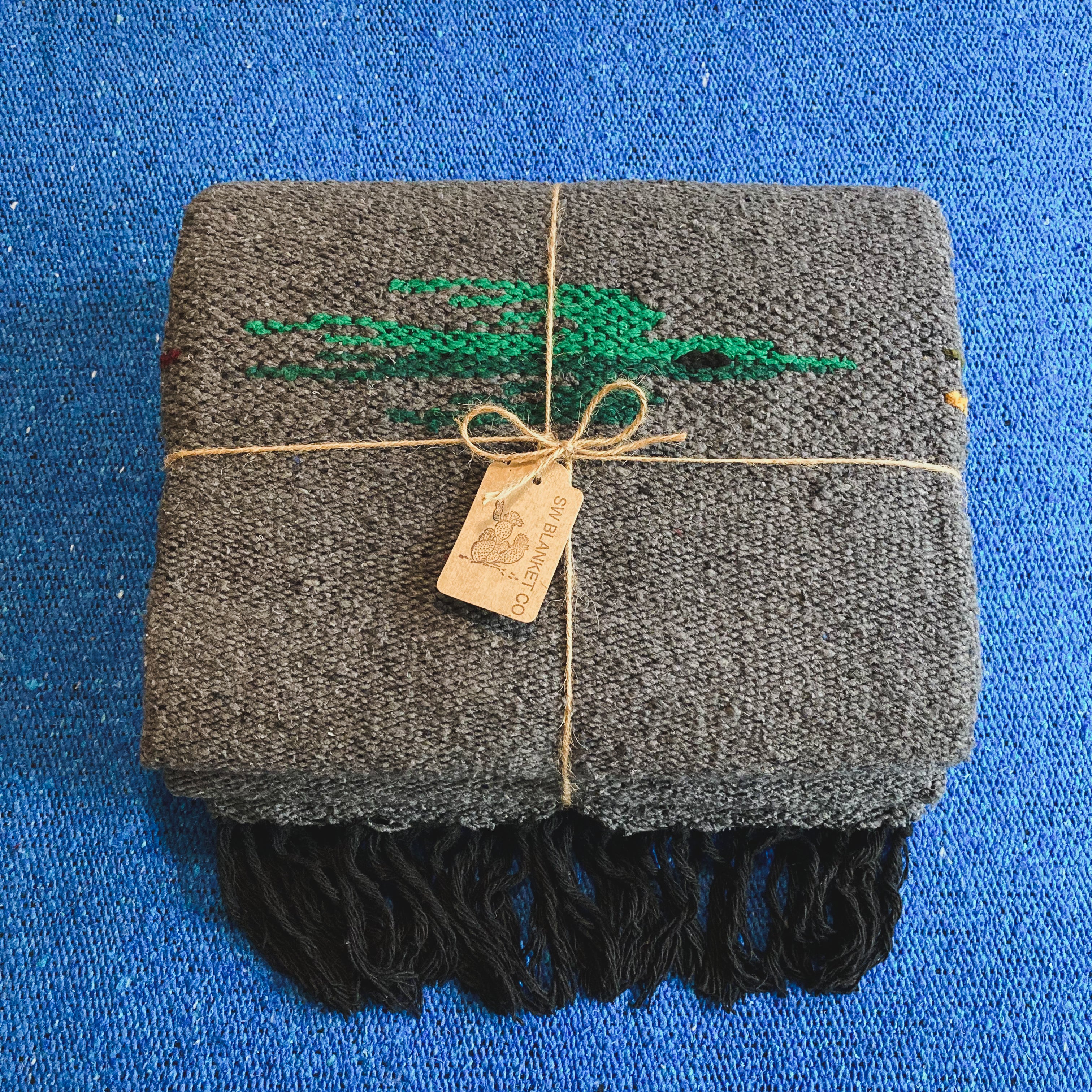 Charcoal Thunderbird Blanket