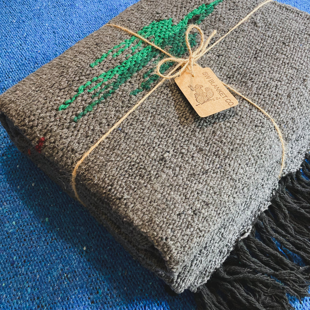 Charcoal Thunderbird Blanket
