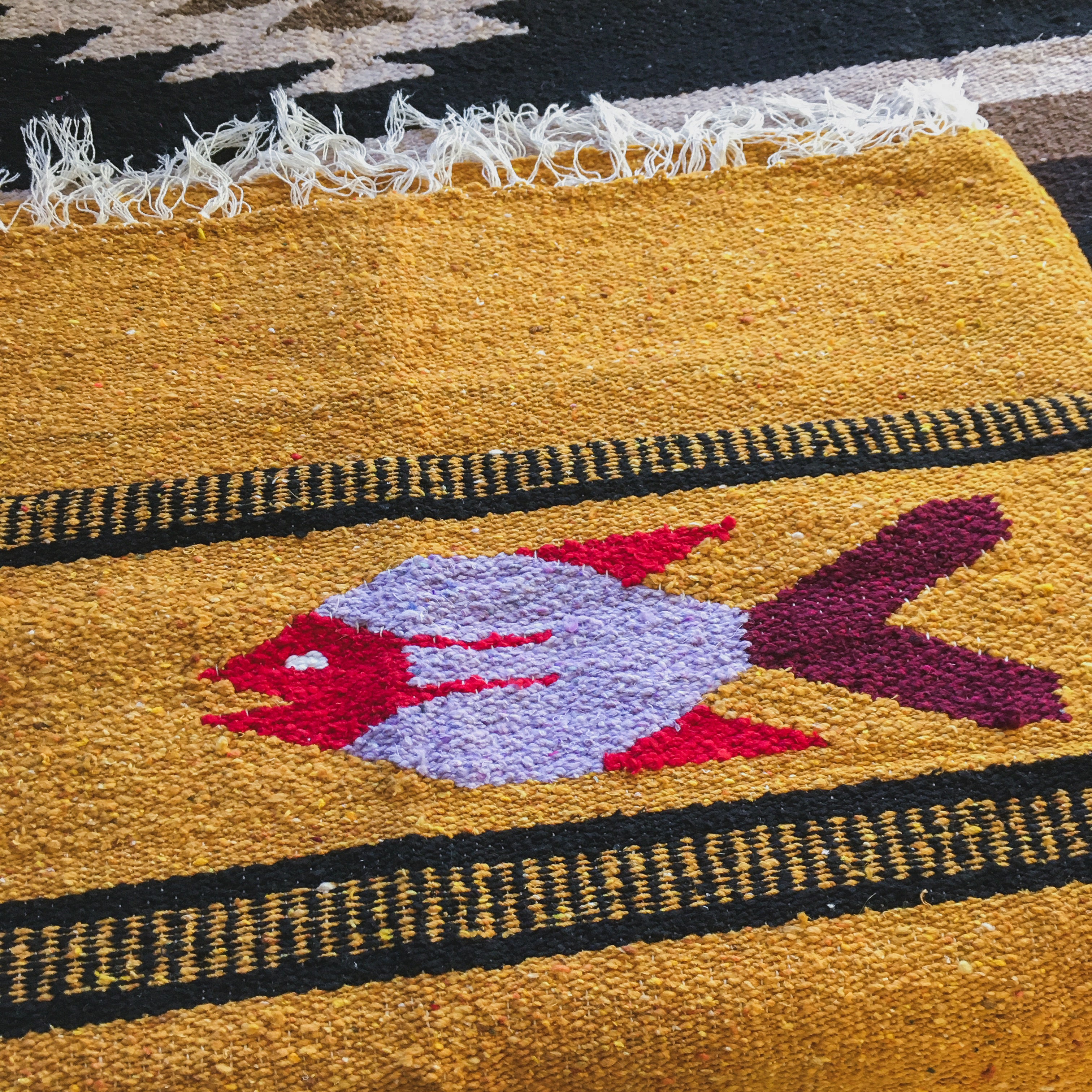 Gold Fish Design Blanket