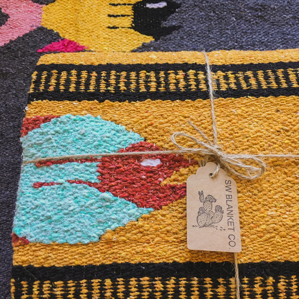 Gold Fish Design Blanket