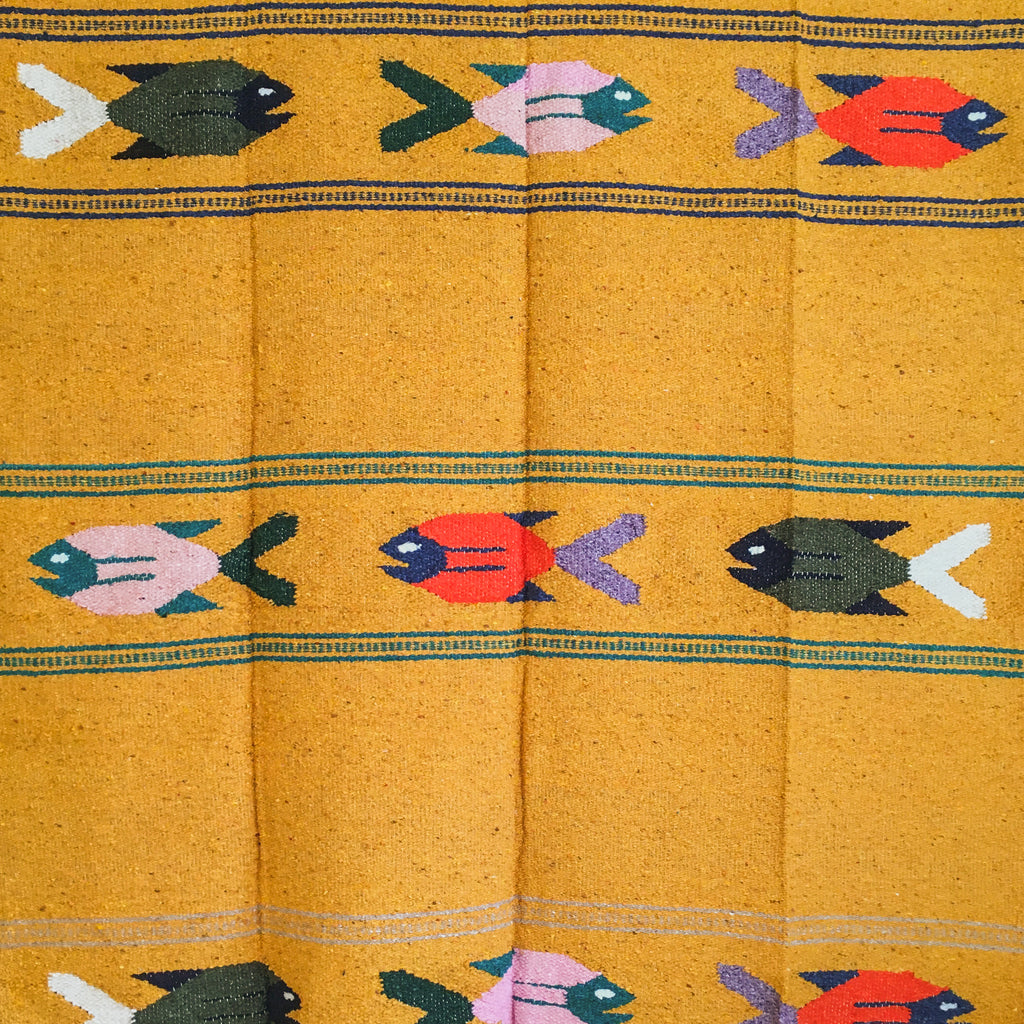 Gold Fish Design Blanket